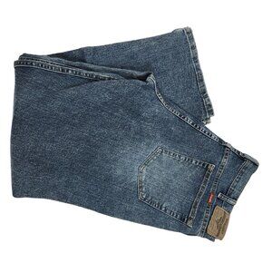 Wrangler Mens Classic Fit Jeans 36x29 Blue Denim 109TRLFSM